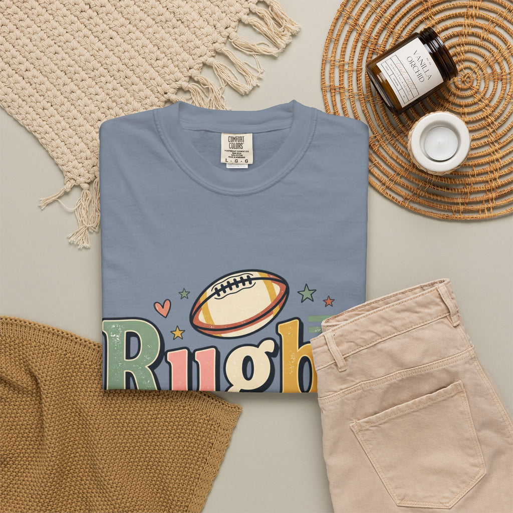 Rugby Dad T-Shirt — Supportive, Devoted, Fatherly Graphic Tee
