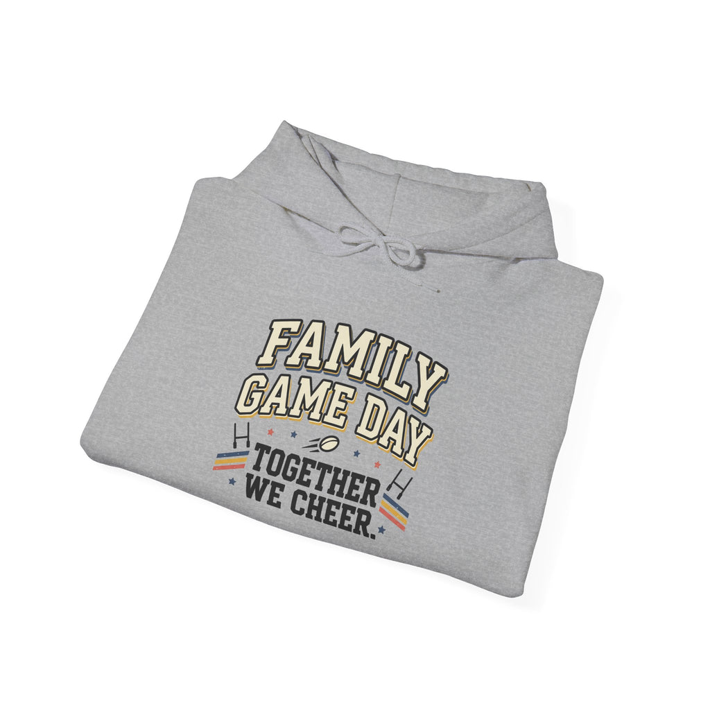 Family Game Day Hoodie — "Family Game Day Together" Cozy Pullover for Game Night