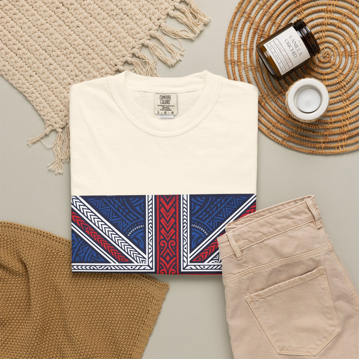 Union Jack Tribal Print T-Shirt