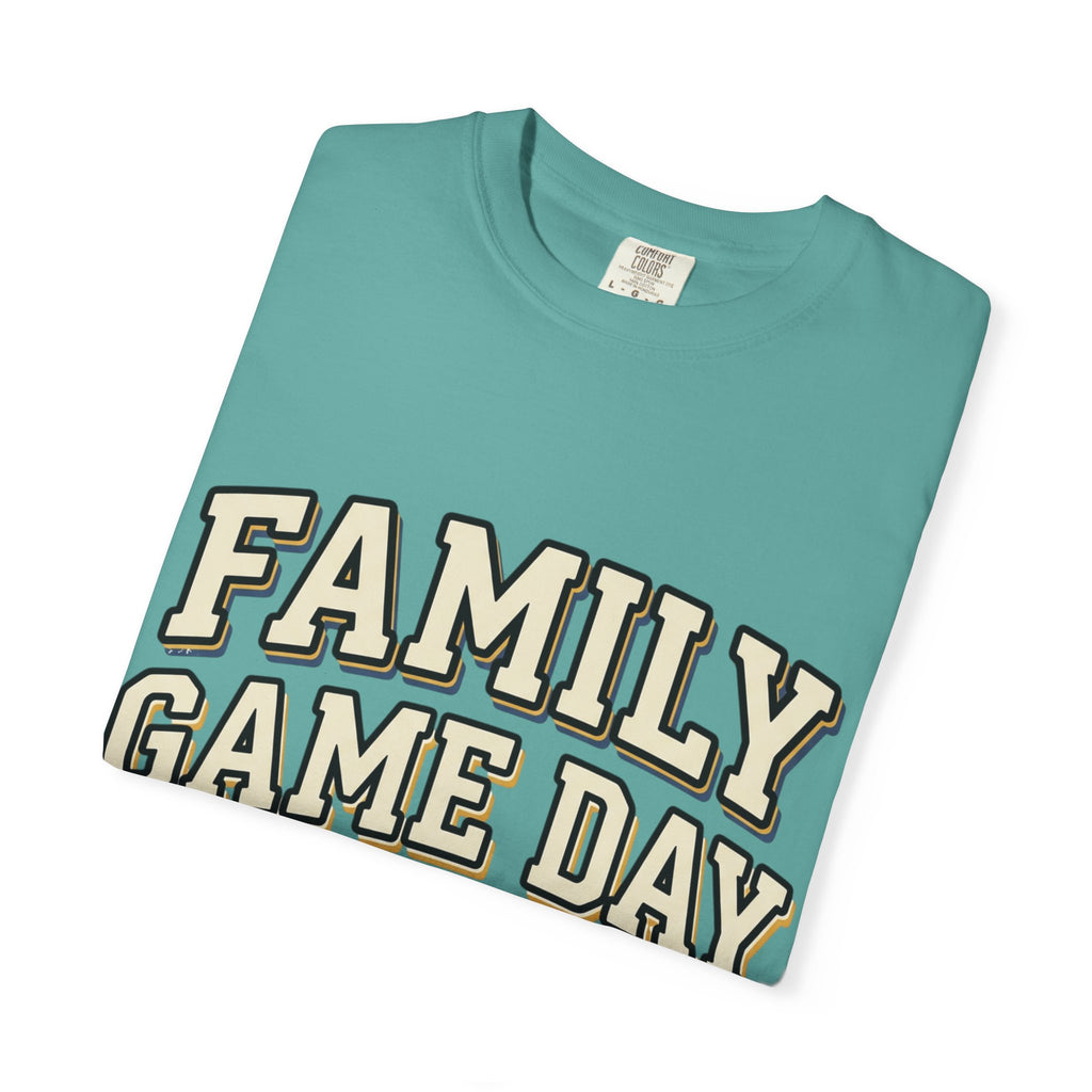 Family Game Day T-Shirt — “Together We Cheer” Football & Sports Team Tee