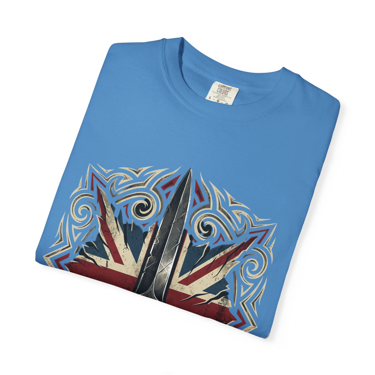 Union Jack Dagger T-Shirt — British Flag Graphic Tee