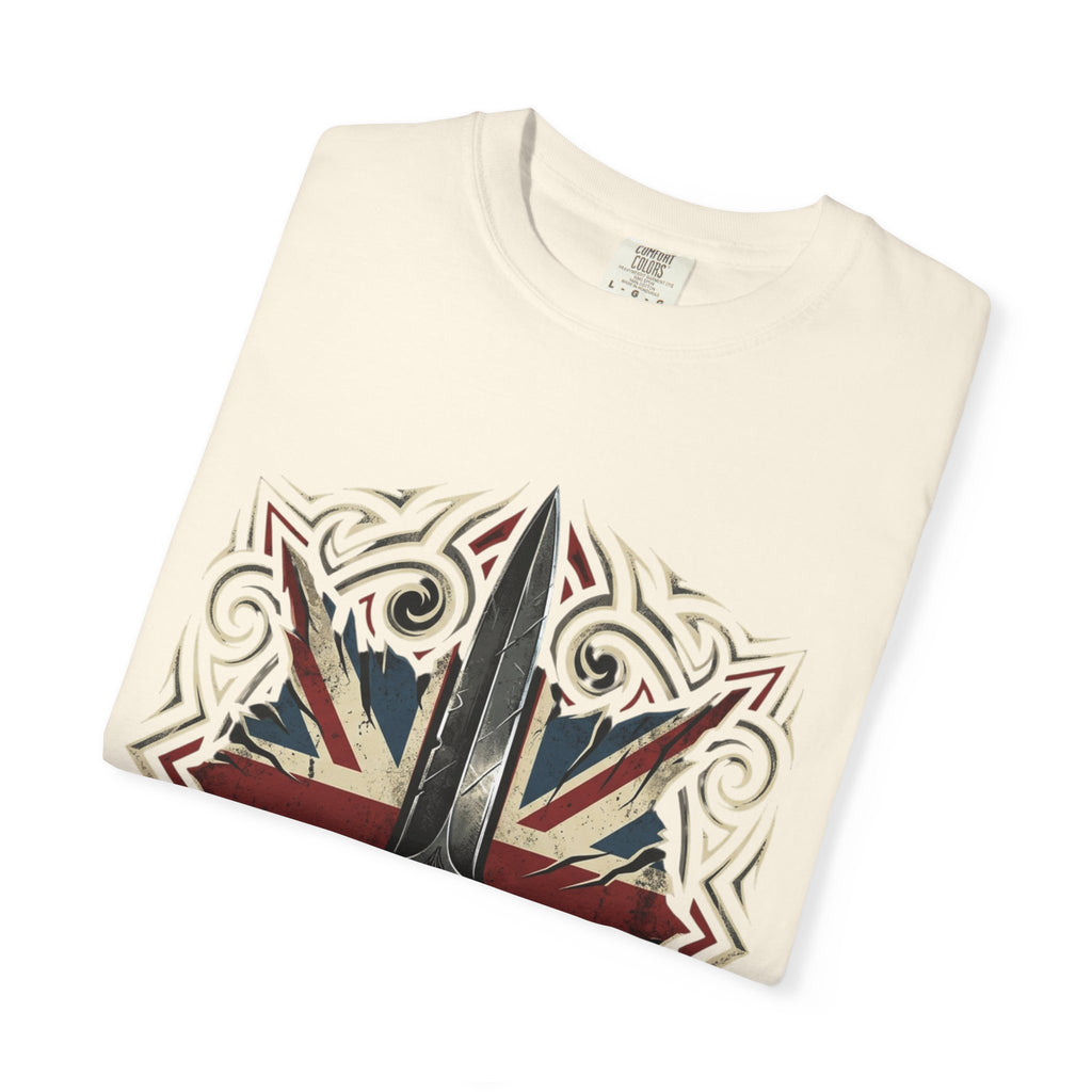 Union Jack Dagger T-Shirt — British Flag Graphic Tee