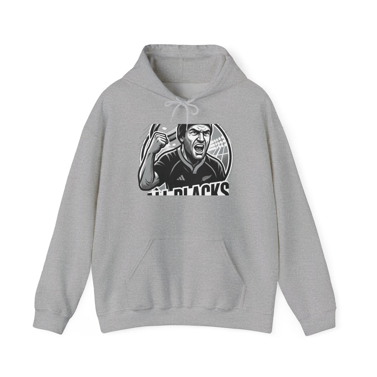 Rugby Fan Hoodie – Passionate Scrum Player Graphic Sweatshirt