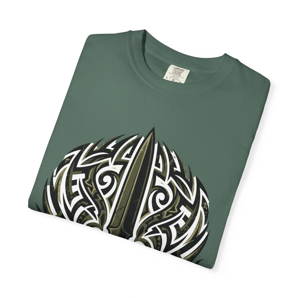 Royal Marines Commando T-Shirt — Gibraltar Tribal Dagger Military Tee