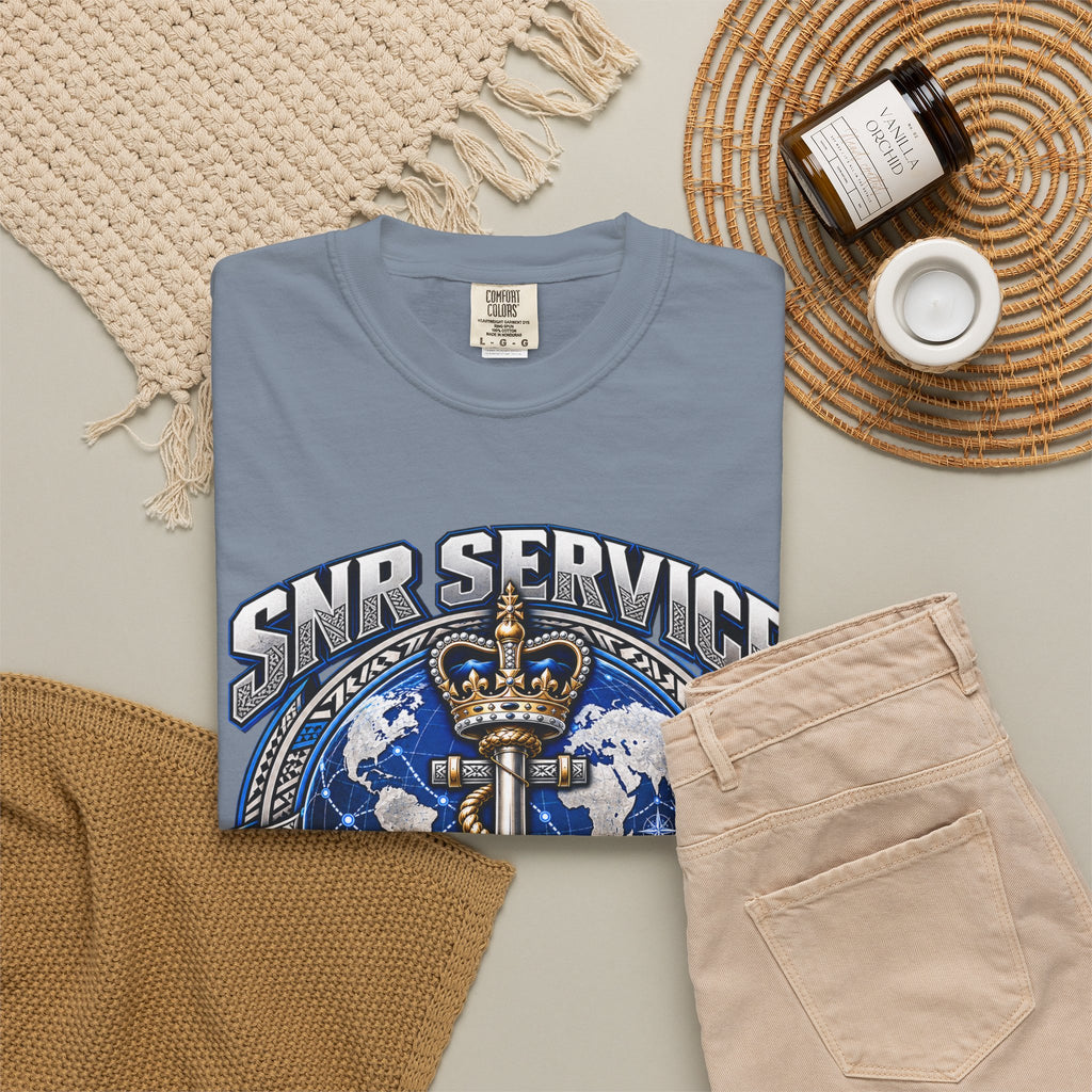 SNR Service Anchor Graphic T-Shirt — "We Don’t Follow Standards, We Set Them"