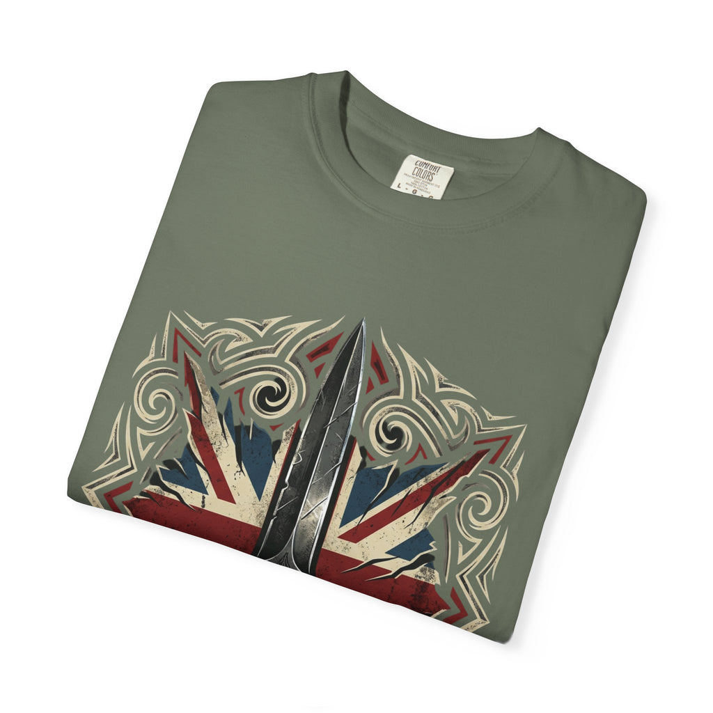 Union Jack Dagger T-Shirt — British Flag Graphic Tee