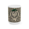 Marine Spirit Ceramic Mug – Military Green Beret Emblem Coffee Cup (11oz, 15oz)