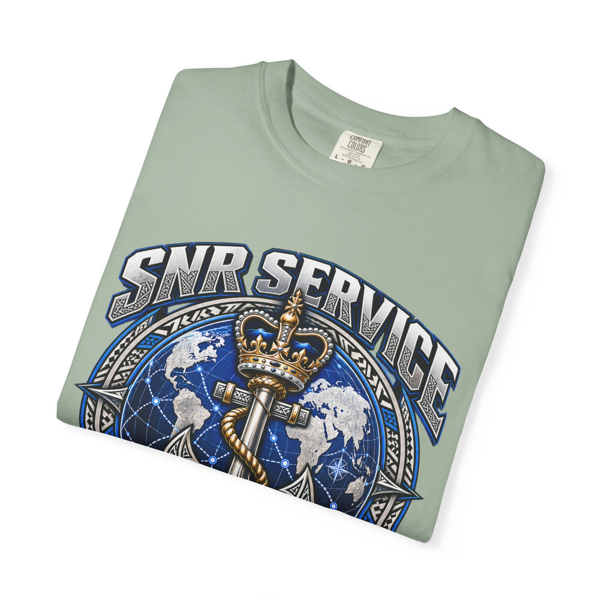 SNR Service Anchor Graphic T-Shirt — "We Don’t Follow Standards, We Set Them"