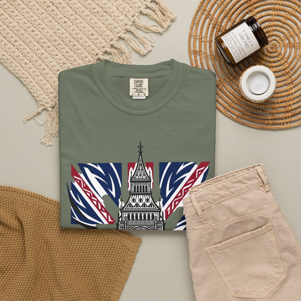 Big Ben Union Jack T-Shirt — London Landmark Tee