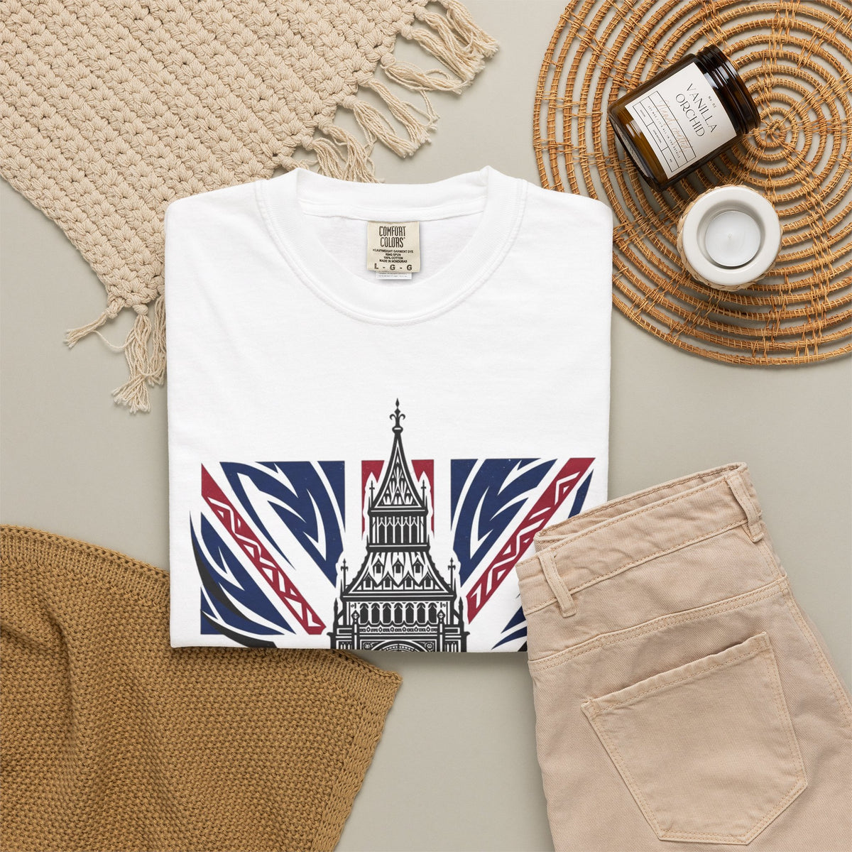 Big Ben Union Jack T-Shirt — London Landmark Tee