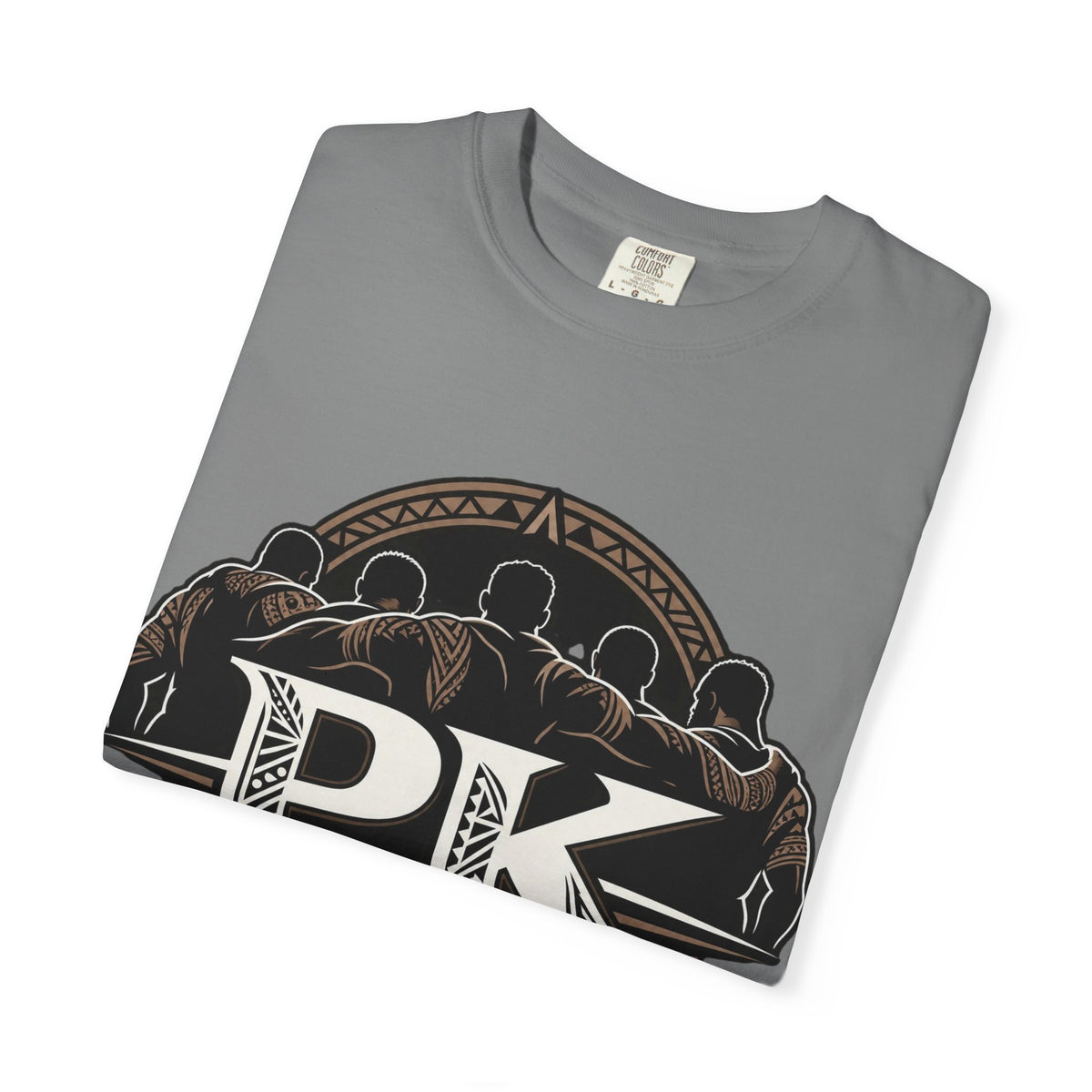 PK Crest T-Shirt — Vintage Shield Logo Tee for Fans & Crew
