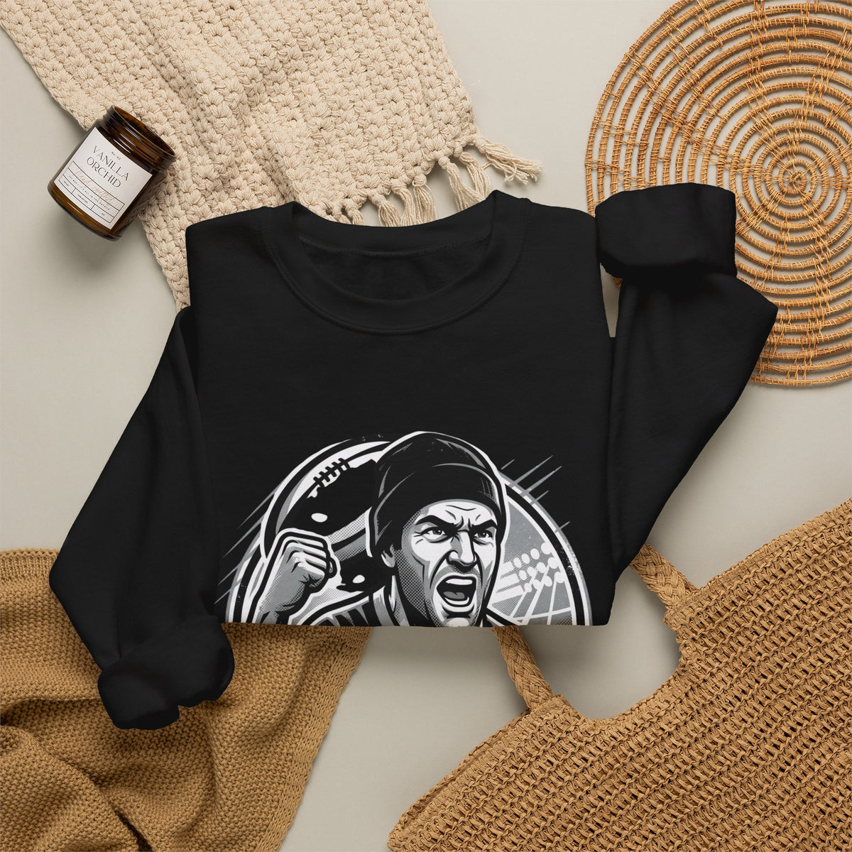 All Blacks Rugby Crewneck Sweatshirt – Fierce Fan Graphic