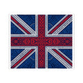 Union Jack Sticker — Celtic Knot British Flag Kiss-Cut Decal
