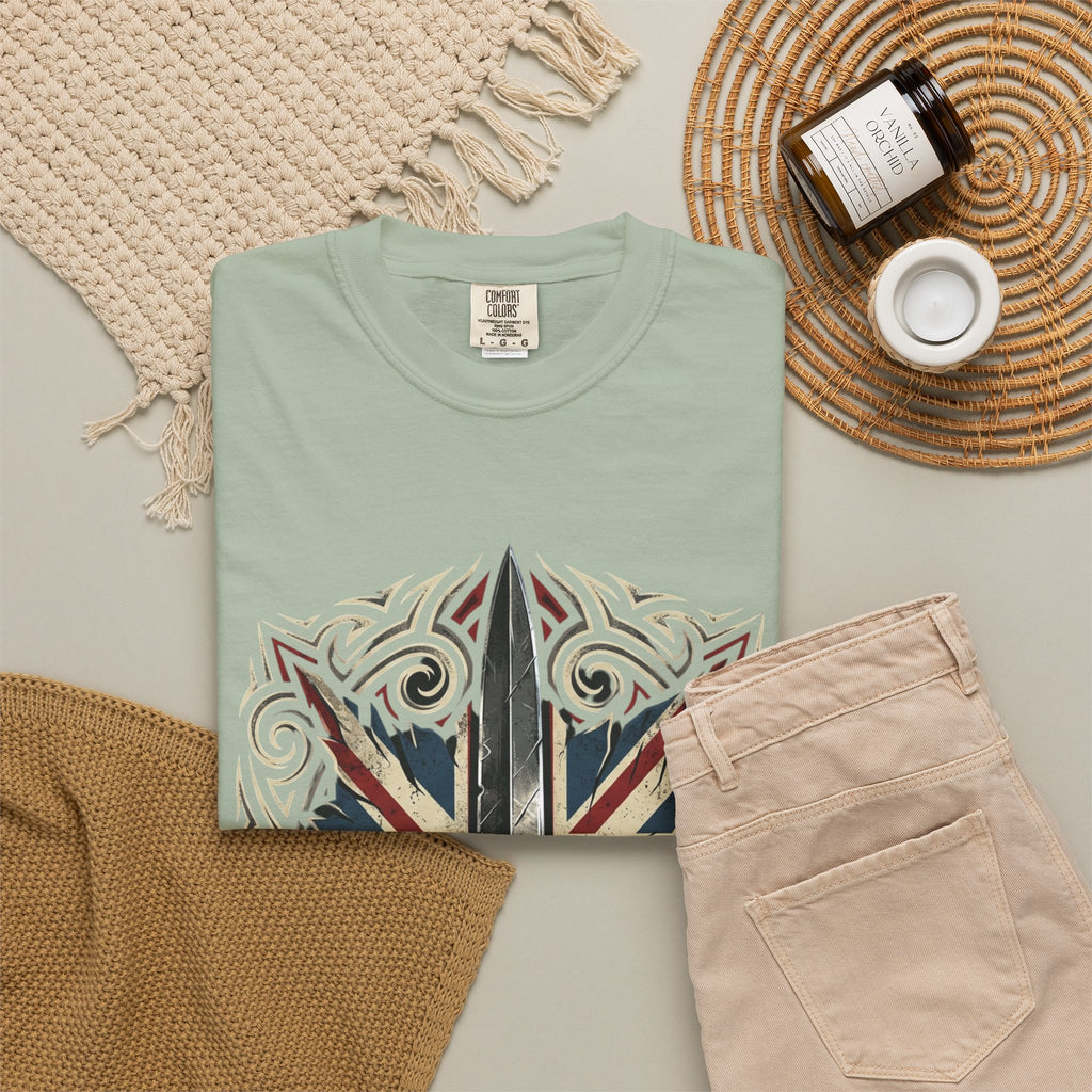 Union Jack Dagger T-Shirt — British Flag Graphic Tee
