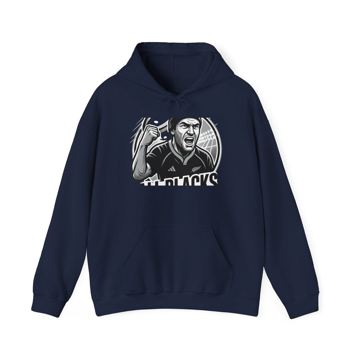Rugby Fan Hoodie – Passionate Scrum Player Graphic Sweatshirt