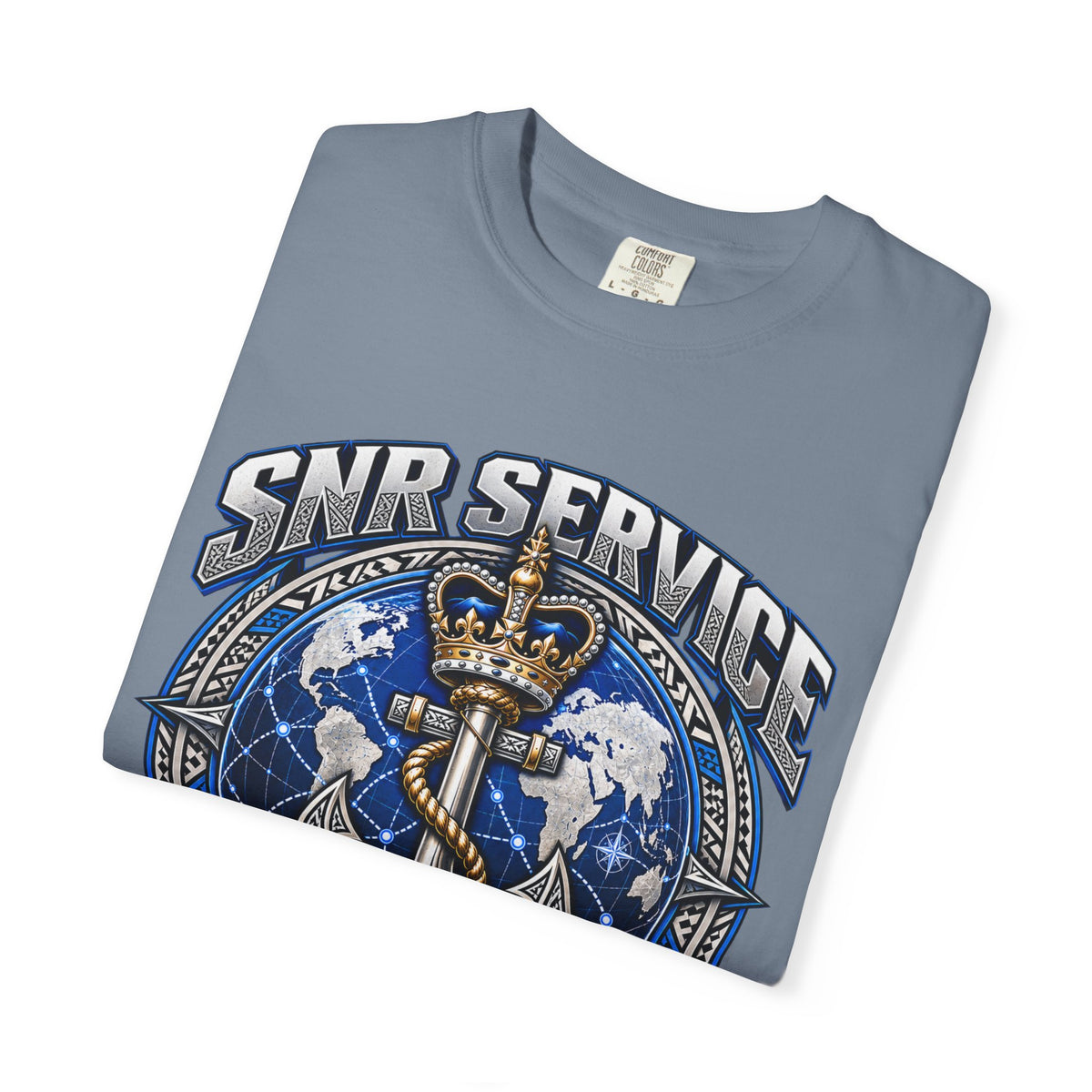 SNR Service Anchor Graphic T-Shirt — "We Don’t Follow Standards, We Set Them"