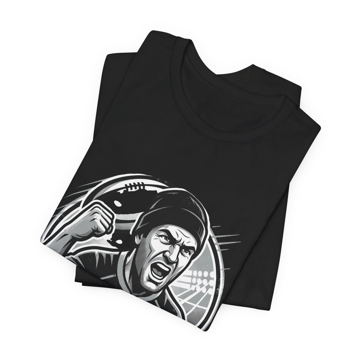 All Blacks Rugby T-Shirt — Men’s Fan Tee with Chant Graphic