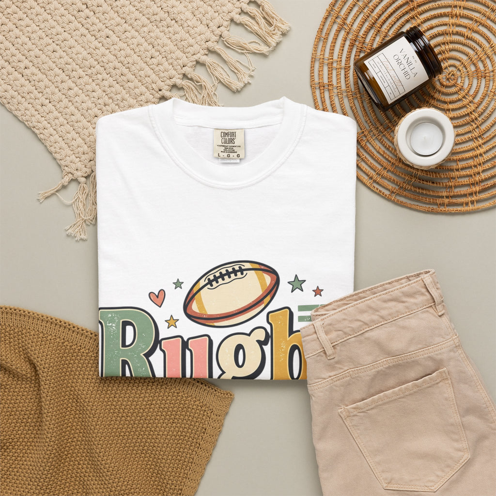 Rugby Dad T-Shirt — Supportive, Devoted, Fatherly Graphic Tee
