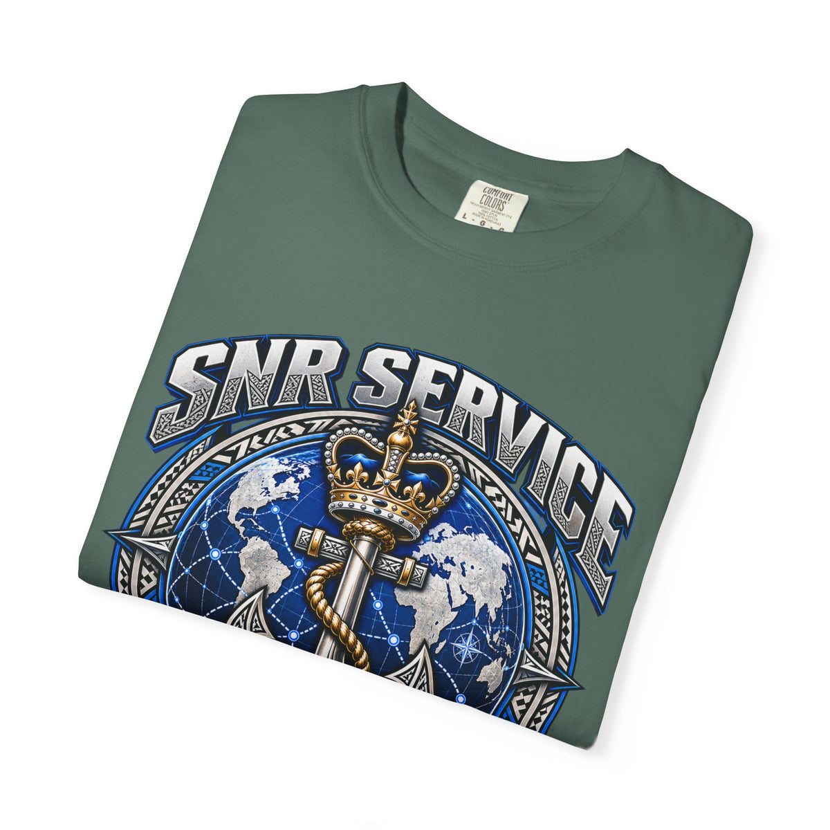 SNR Service Anchor Graphic T-Shirt — "We Don’t Follow Standards, We Set Them"
