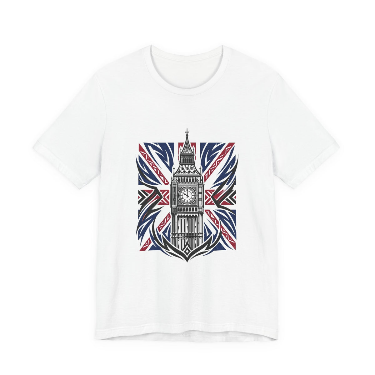 Big Ben Union Jack Tee — London Landmark British Flag T-Shirt