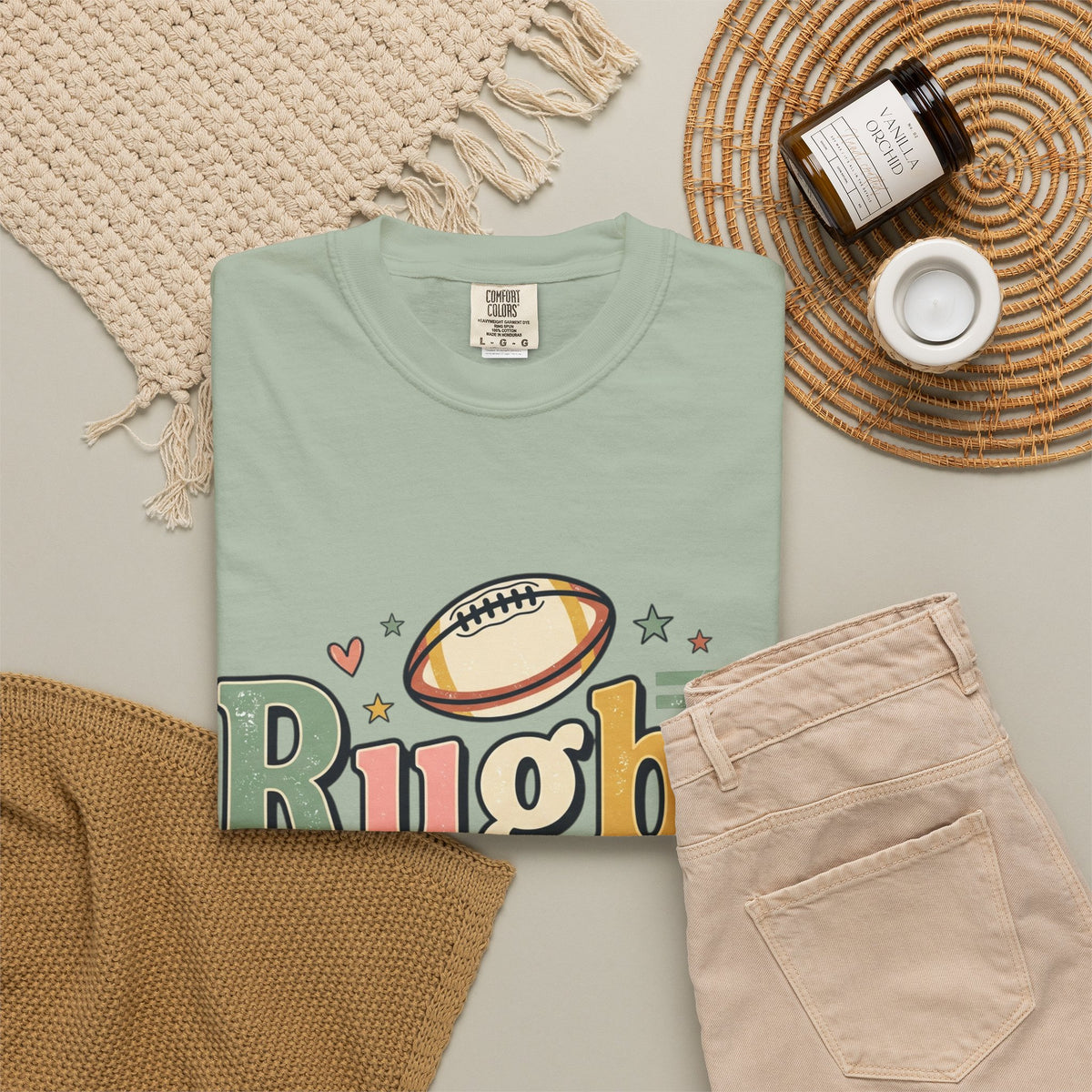 Rugby Dad T-Shirt — Supportive, Devoted, Fatherly Graphic Tee