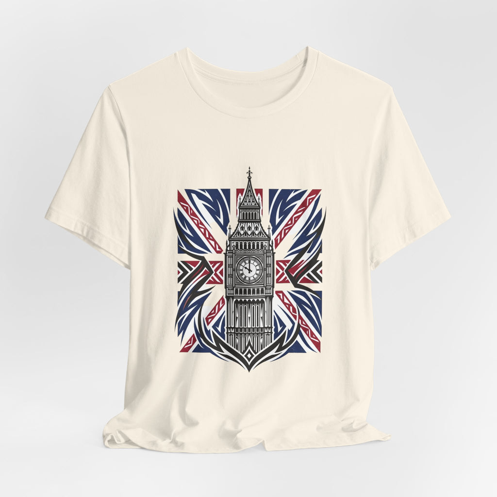 Big Ben Union Jack Tee — London Landmark British Flag T-Shirt