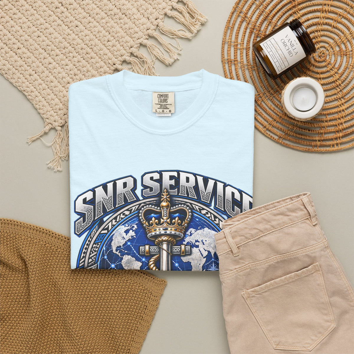 SNR Service Anchor Graphic T-Shirt — "We Don’t Follow Standards, We Set Them"