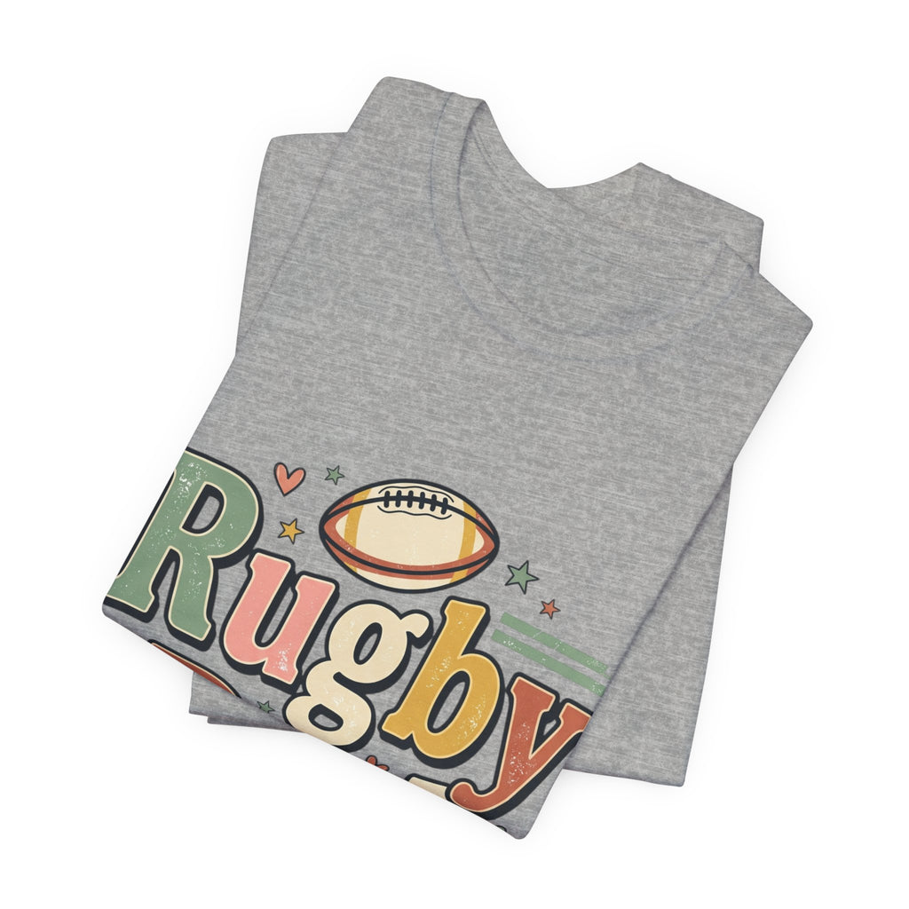 Rugby Dad T-Shirt — Supportive, Devoted, Fatherly Tee