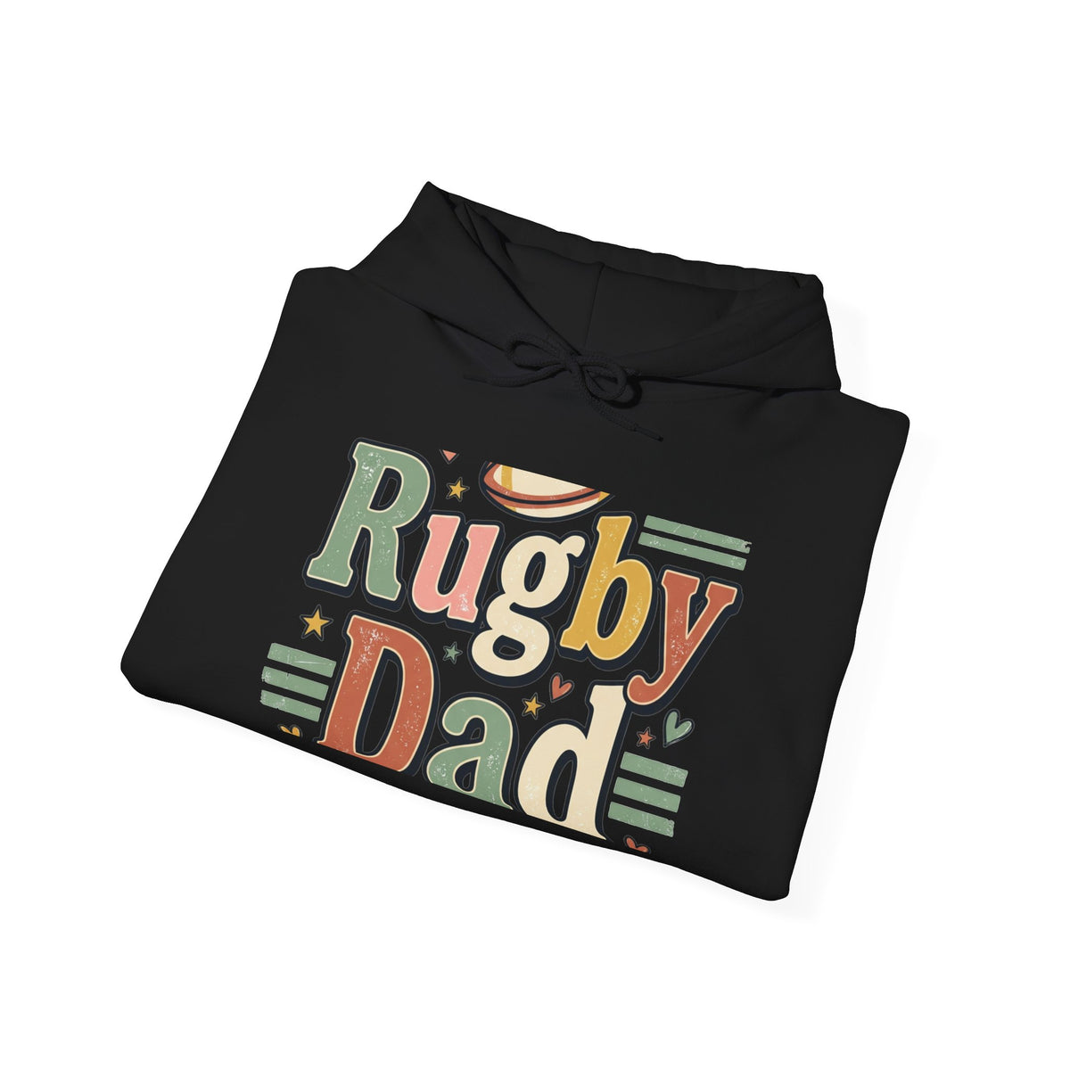 Rugby Dad Hoodie — Retro Rugby Dad Sweatshirt, Perfect Father’s Day Gift