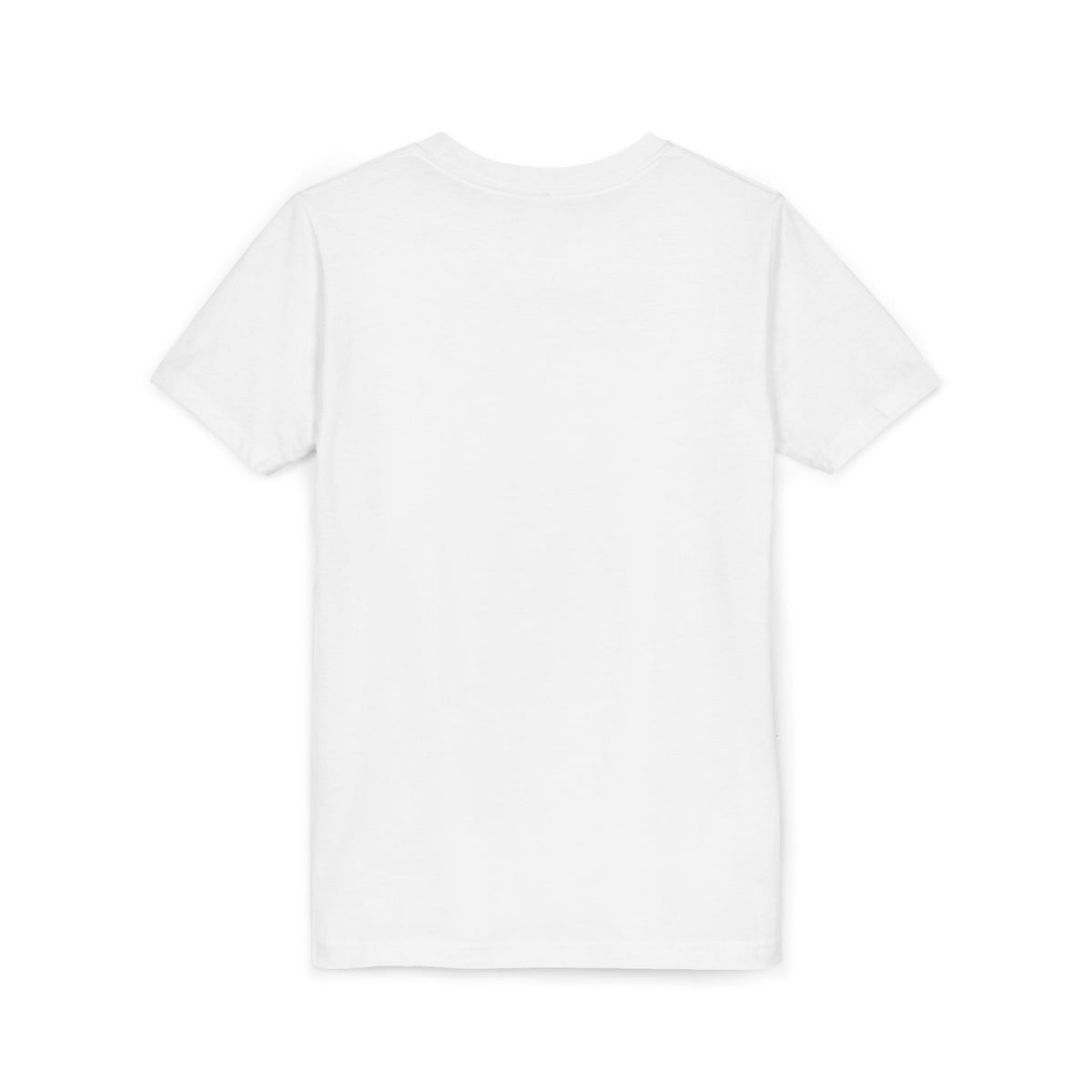 Youth Tee — "Here For The Boos" Halloween Pumpkin Boo Graphic