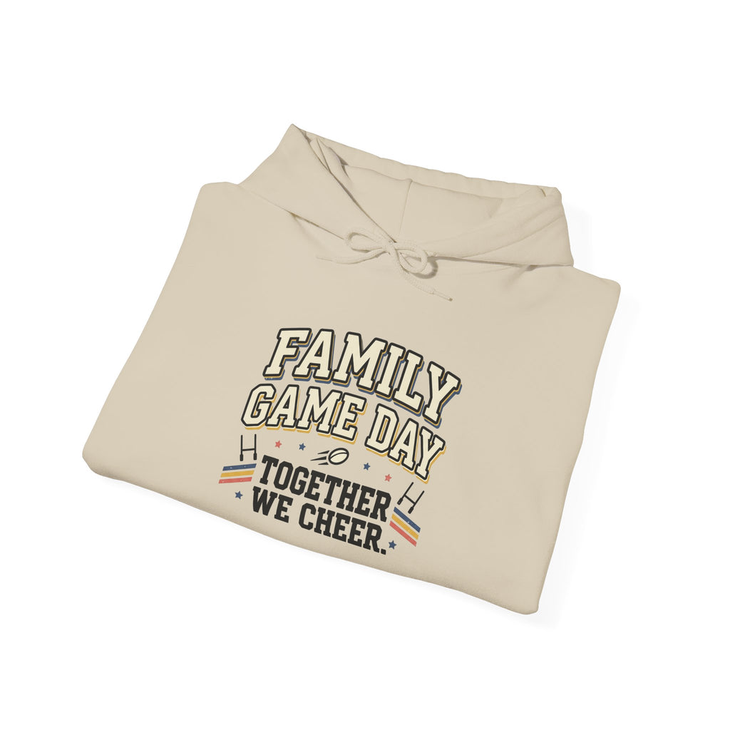 Family Game Day Hoodie — "Family Game Day Together" Cozy Pullover for Game Night