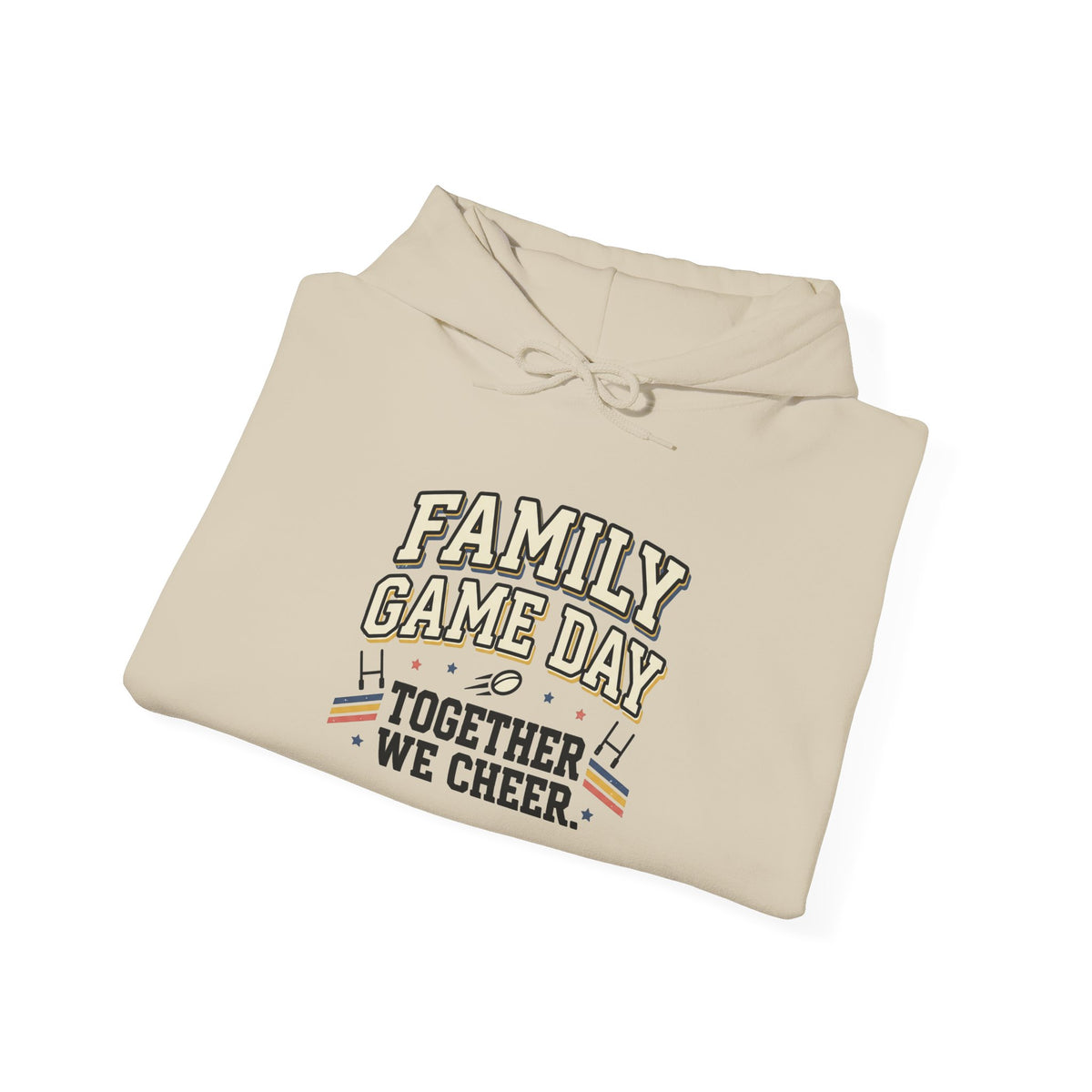 Family Game Day Hoodie — "Family Game Day Together" Cozy Pullover for Game Night