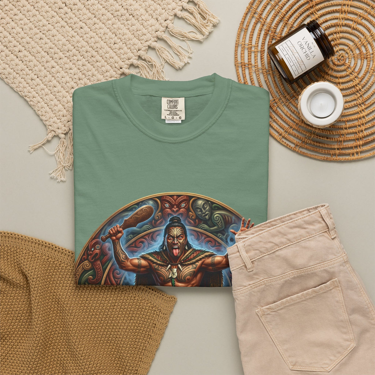 Viking Warrior Rune T-Shirt — Norse God Strength Graphic Tee