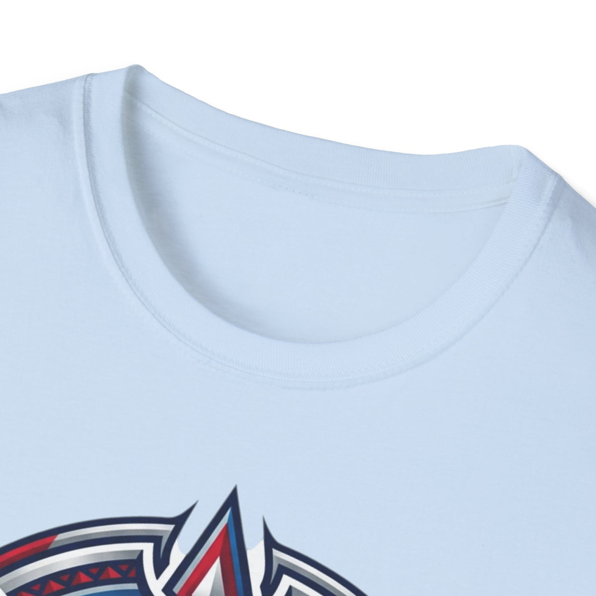 Patriotic Tribal Eagle T-Shirt – Red White Blue Heraldic Graphic Tee