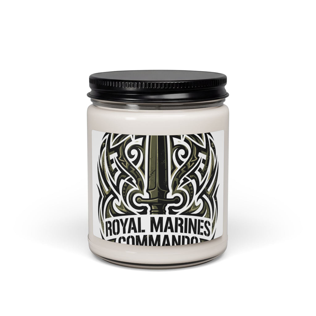 Royal Marines Commandos Soy Candle — 9oz Scented Tribute Candle