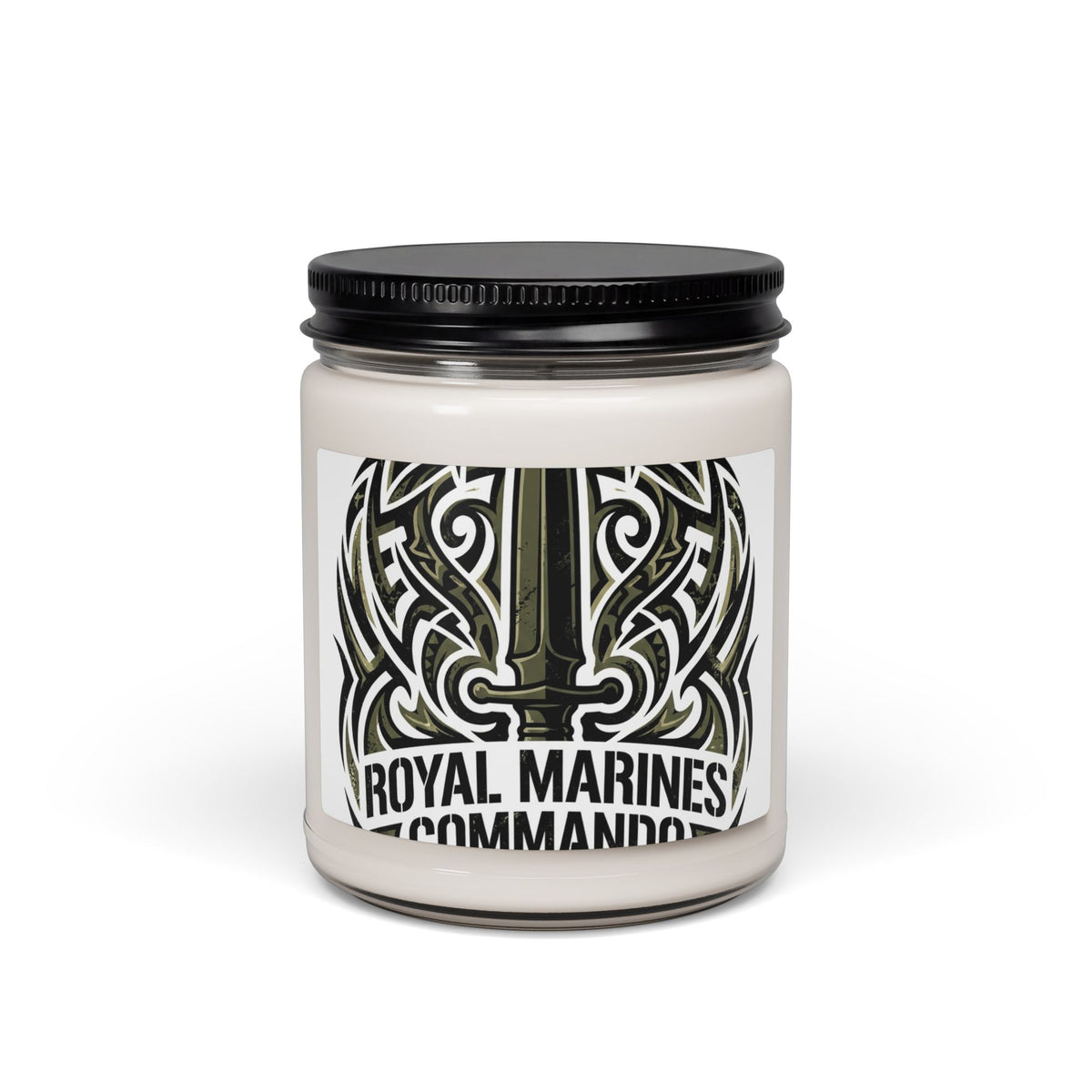 Royal Marines Commandos Soy Candle — 9oz Scented Tribute Candle