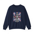 Big Ben Union Jack Sweatshirt - London Skyline British Flag Crewneck