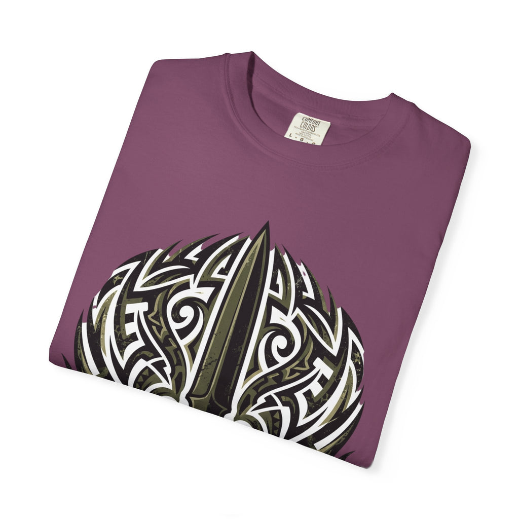 Royal Marines Commando T-Shirt — Gibraltar Tribal Dagger Military Tee