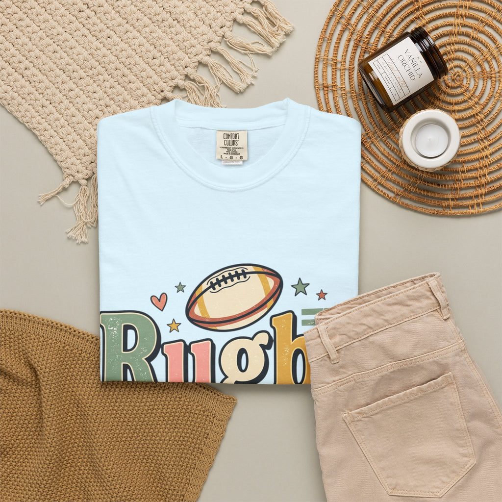Rugby Dad T-Shirt — Supportive, Devoted, Fatherly Graphic Tee