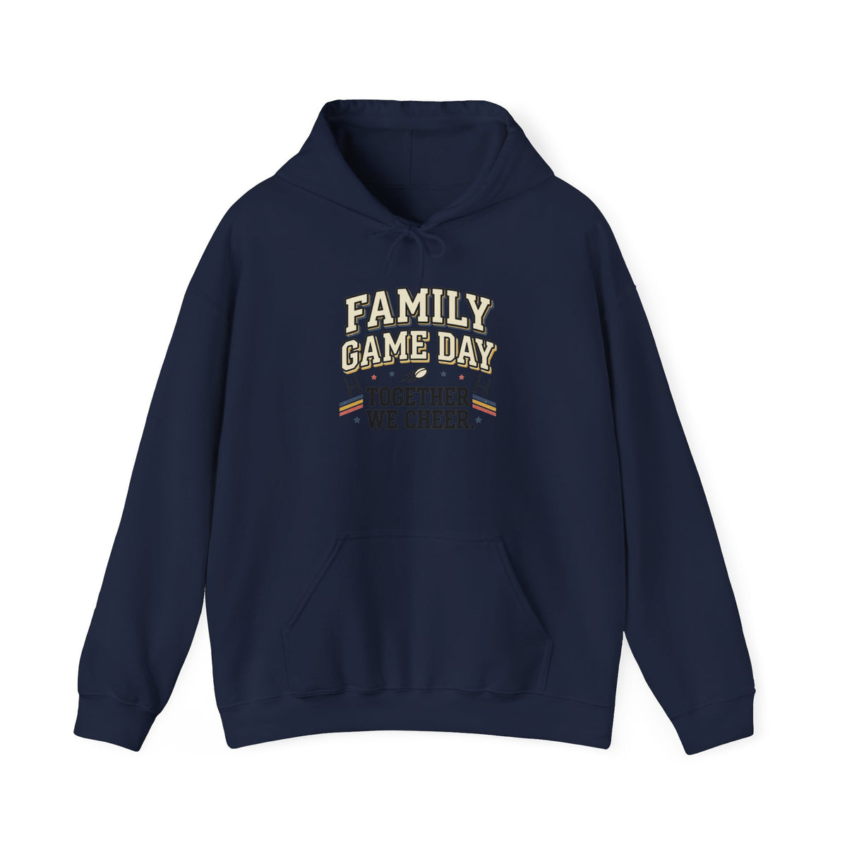 Family Game Day Hoodie — "Family Game Day Together" Cozy Pullover for Game Night