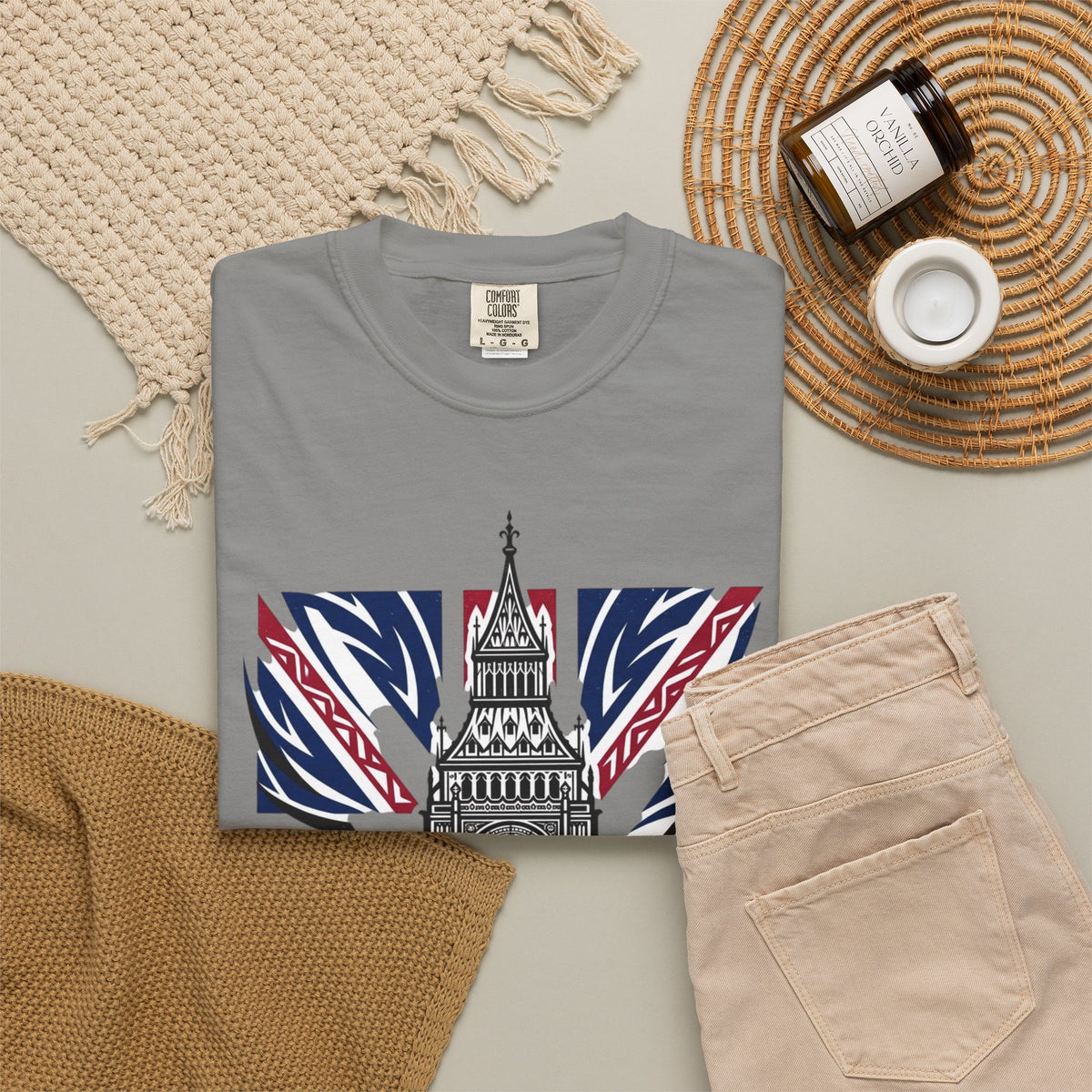 Big Ben Union Jack T-Shirt — London Landmark Tee
