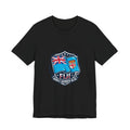 Fiji Noble Banner Blue T‑Shirt — Fiji Flag Crest Tee