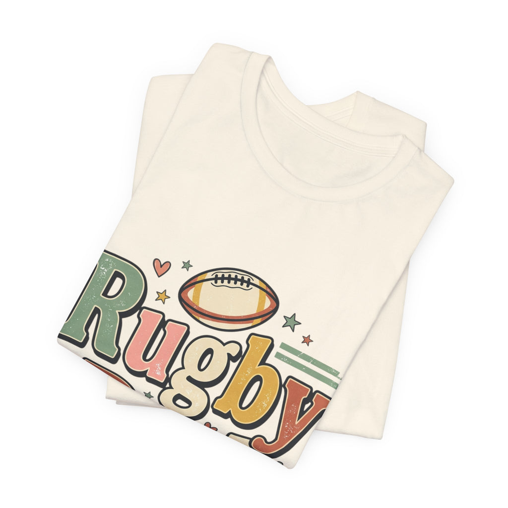 Rugby Dad T-Shirt — Supportive, Devoted, Fatherly Tee