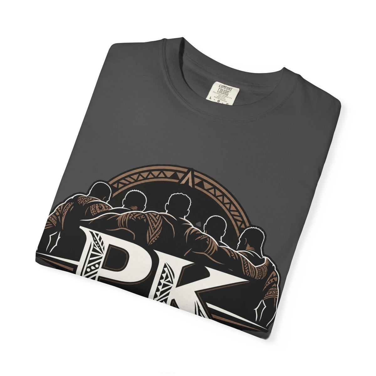 PK Crest T-Shirt — Vintage Shield Logo Tee for Fans & Crew