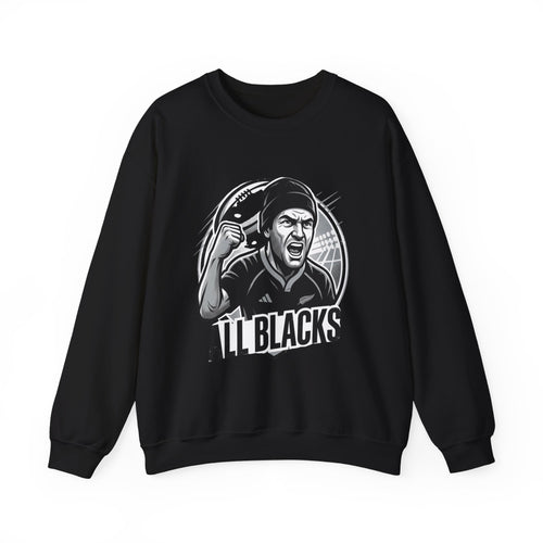 All Blacks Rugby Crewneck Sweatshirt – Fierce Fan Graphic