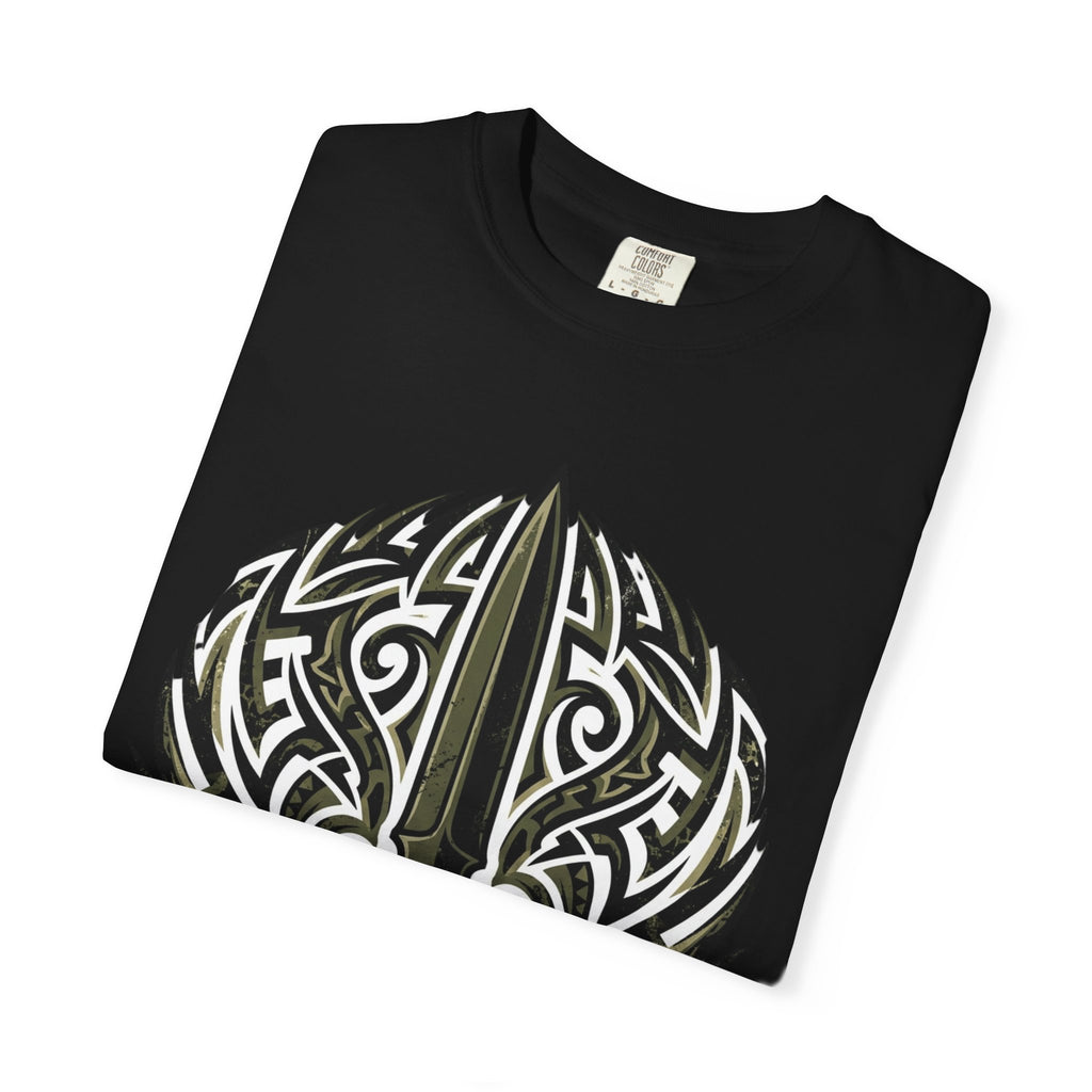 Royal Marines Commando T-Shirt — Gibraltar Tribal Dagger Military Tee