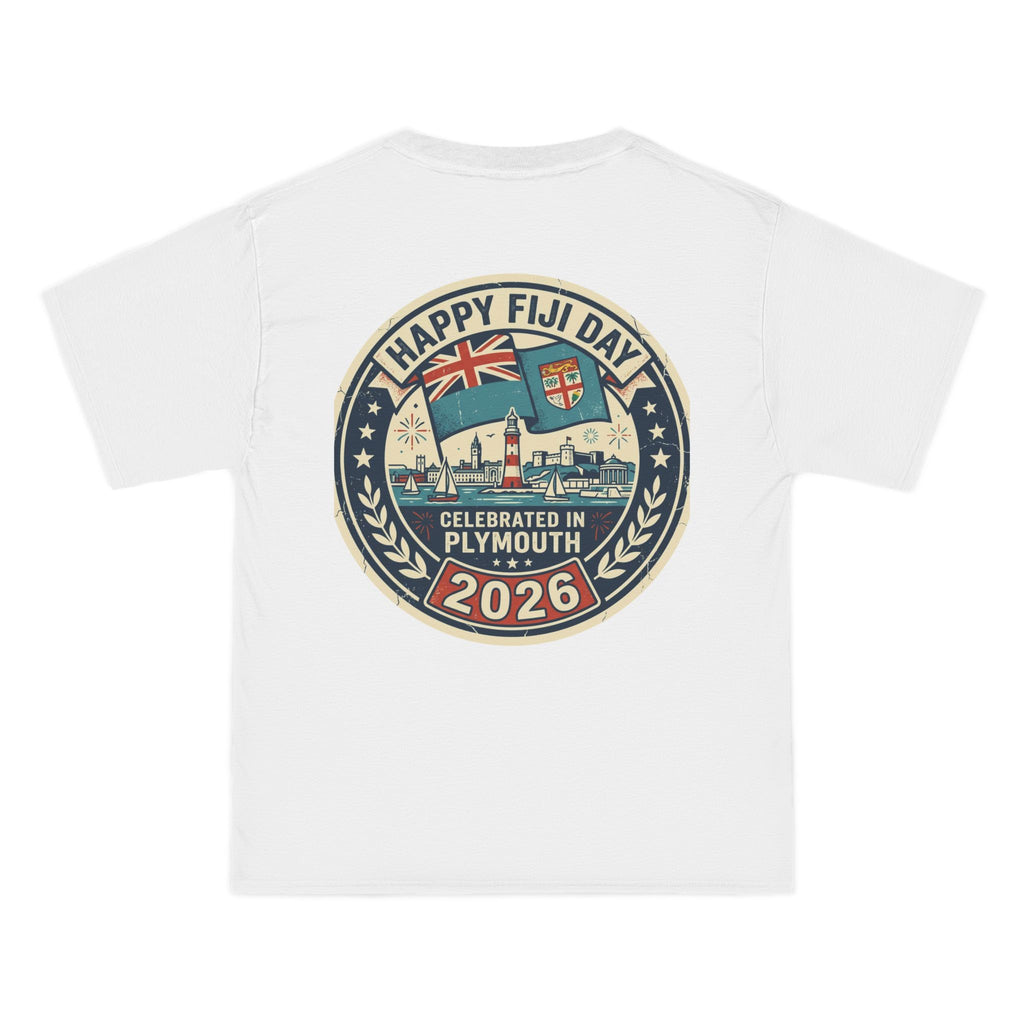 Happy Fiji Day 2026 T-Shirt — Plymouth Celebration Graphic Tee
