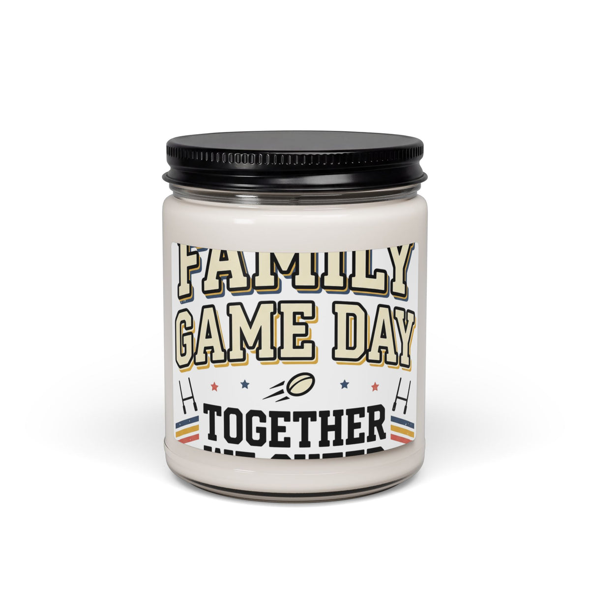 Family Game Day Scented Soy Candle — 9oz ‘Together’ Cozy Game Night Candle