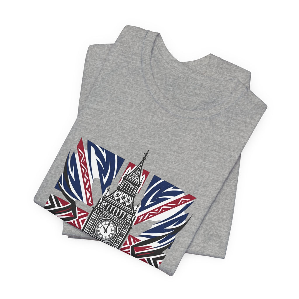 Big Ben Union Jack Tee — London Landmark British Flag T-Shirt