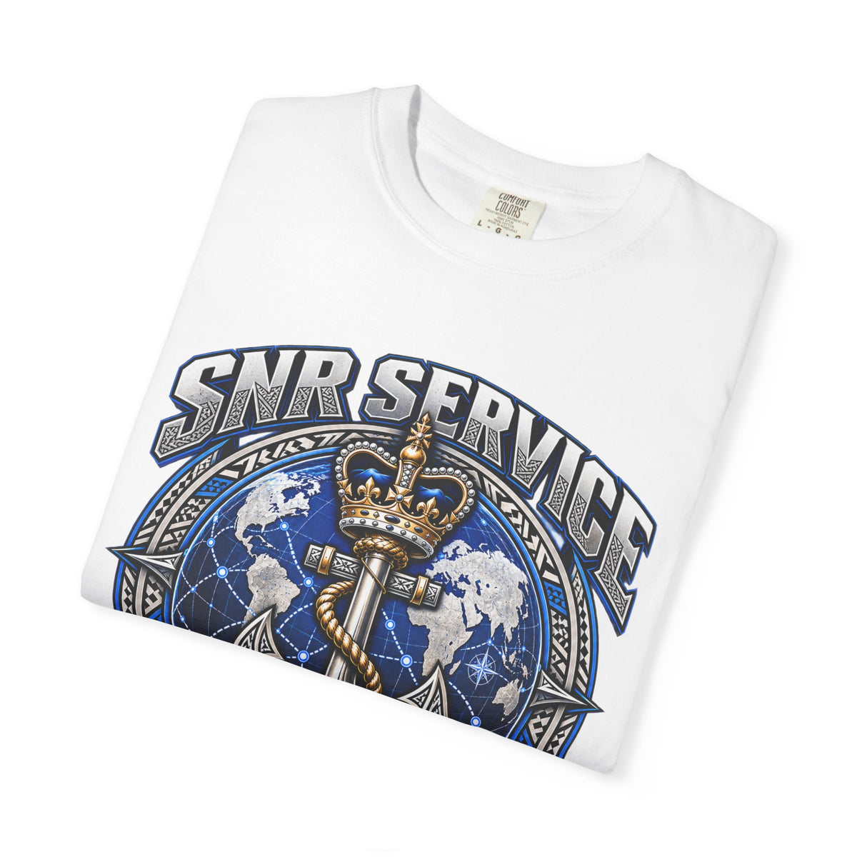 SNR Service Anchor Graphic T-Shirt — "We Don’t Follow Standards, We Set Them"